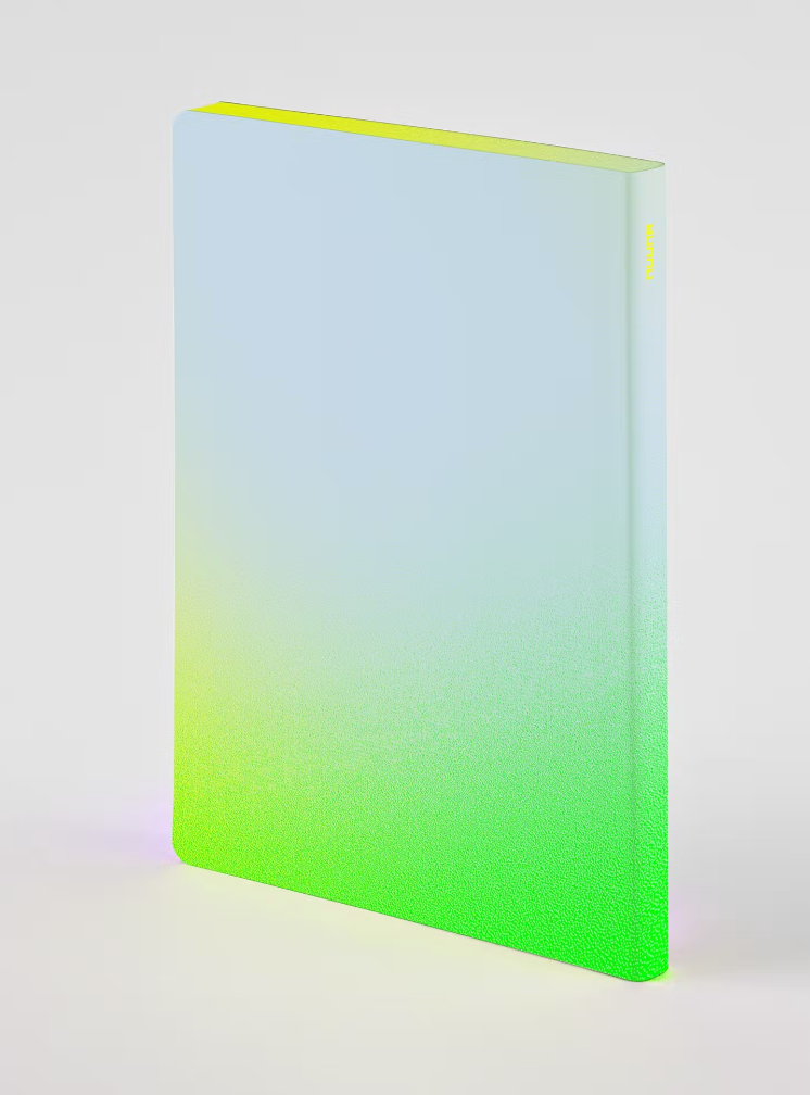 Colour Clash Green - Notizbuch